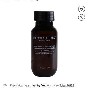 brown alchemist face wash